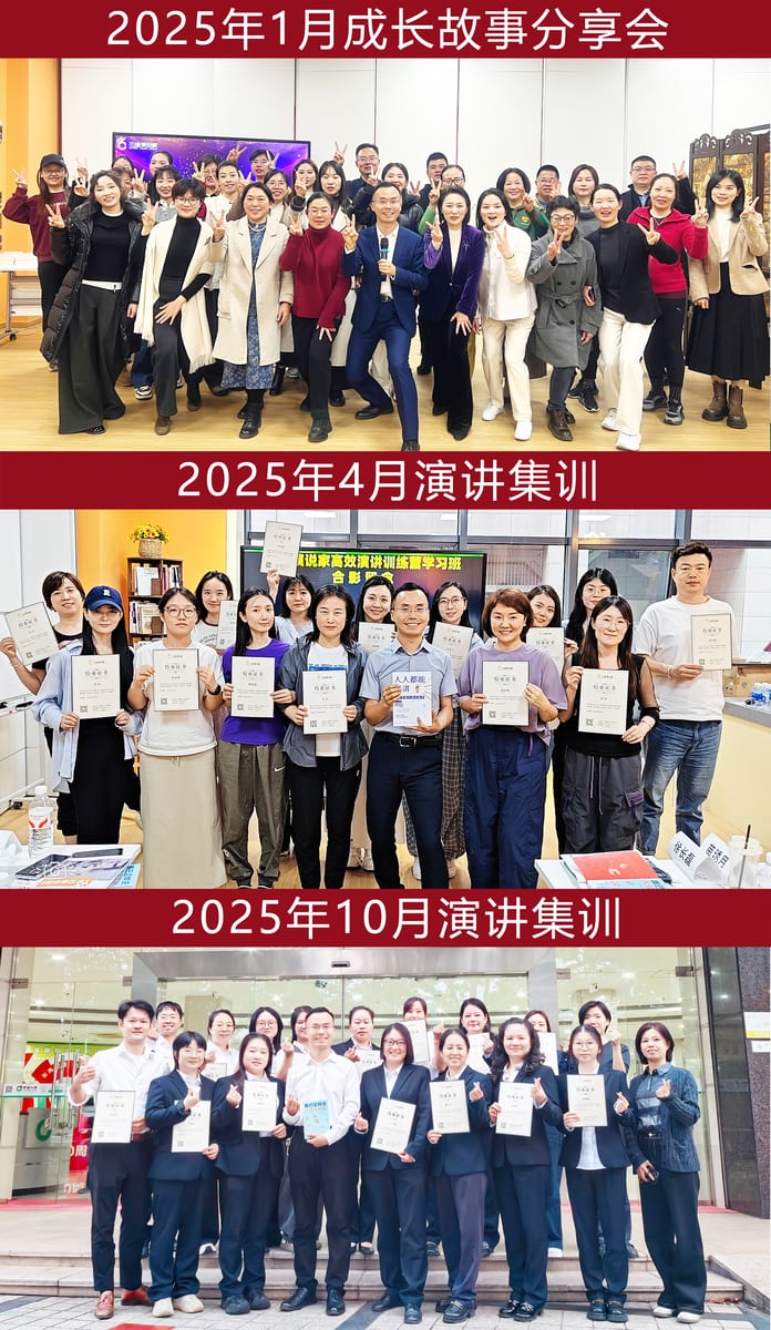 三维演说家演讲训练营合影 8