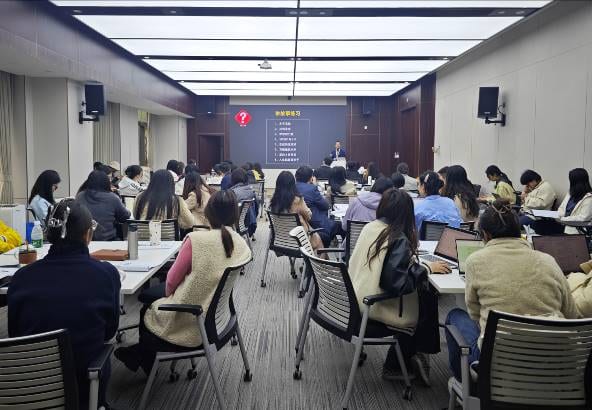 浙江省环境科技企业培训现场